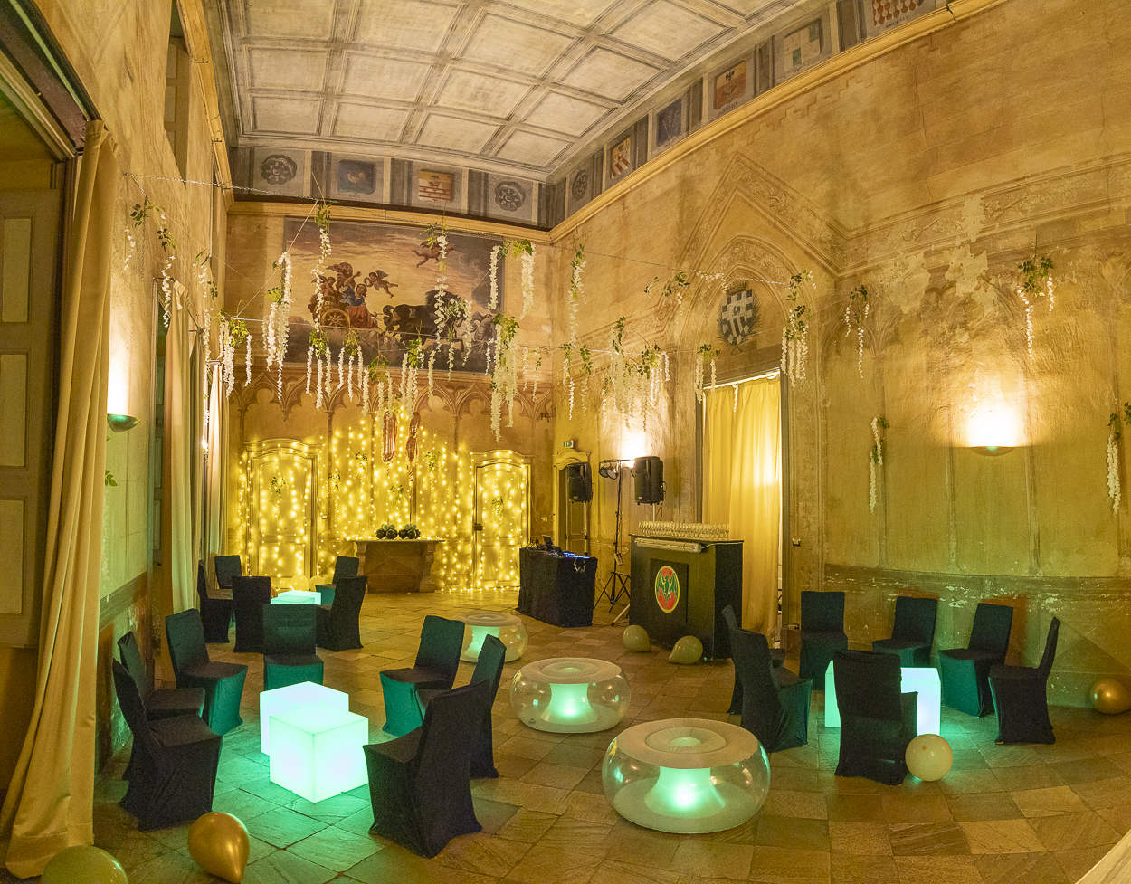evento al castello compleanno diciottesimo piemonte